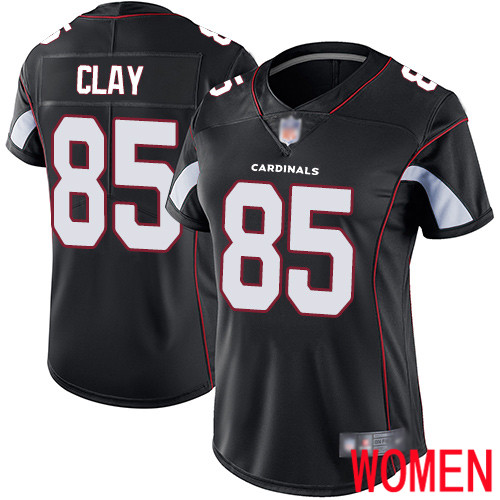 Arizona Cardinals Limited Black Women Charles Clay Alternate Jersey NFL Football #85 Vapor Untouchable